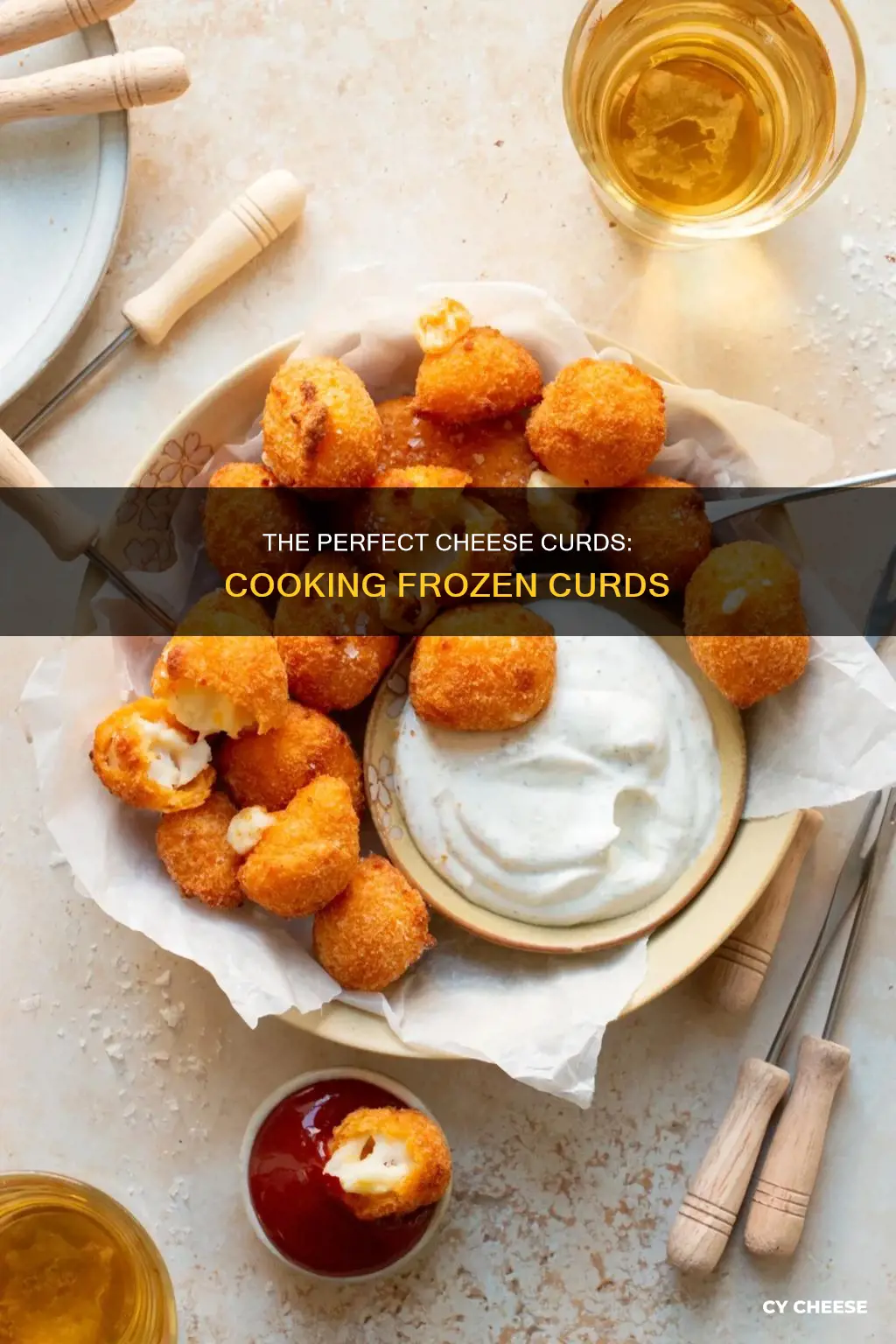 how long to cook frosen cheese curds