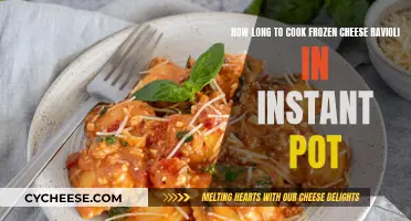 Instant Pot Frozen Cheese Ravioli: Perfect Timing