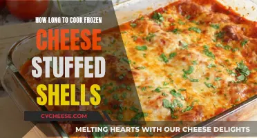 Cheese-Stuffed Shells: Cooking Time for Frozen Delights