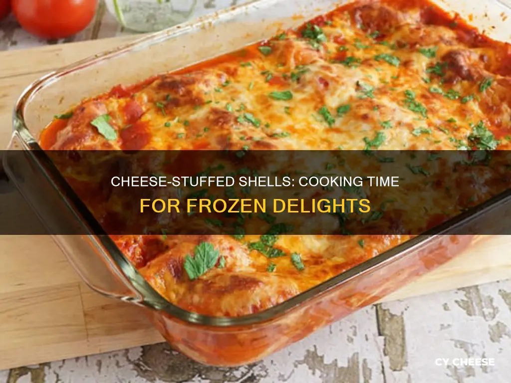 how long to cook frozen cheese stuffed shells