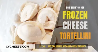 Cooking Frozen Cheese Tortellini: Quick and Easy Steps