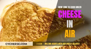 Air-Grilled Cheese: Perfect Timing for Melty Goodness