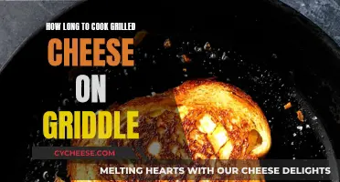 Perfect Grilled Cheese: Griddle Cooking Time Revealed