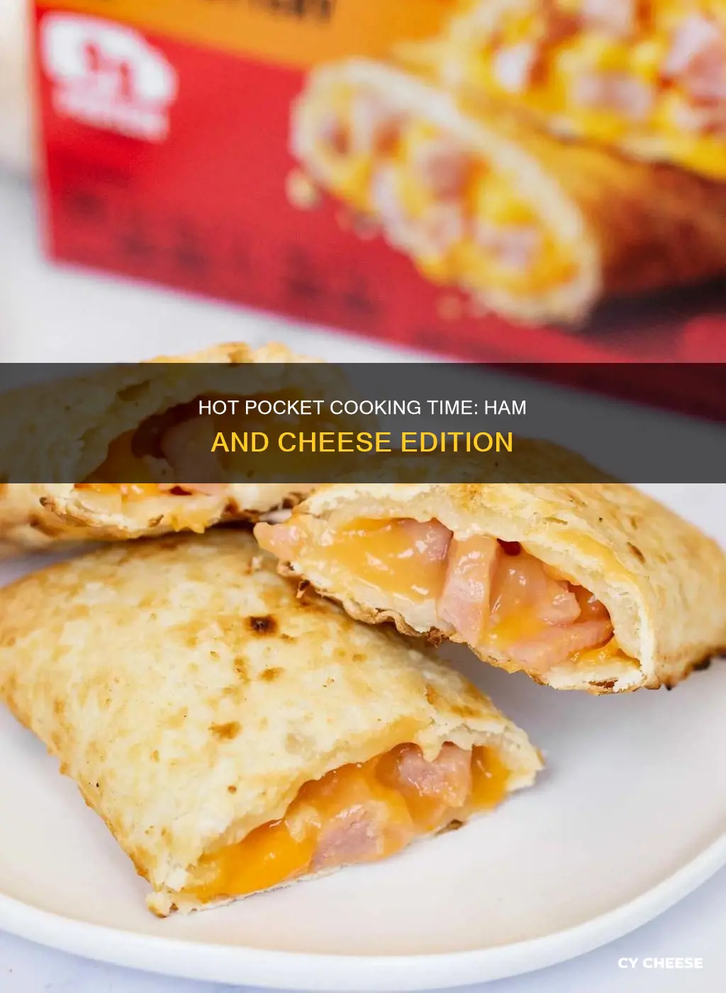 how long to cook ham and cheese hot pocket