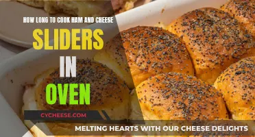 Oven-Baked Ham and Cheese Sliders: Cooking Time Perfection