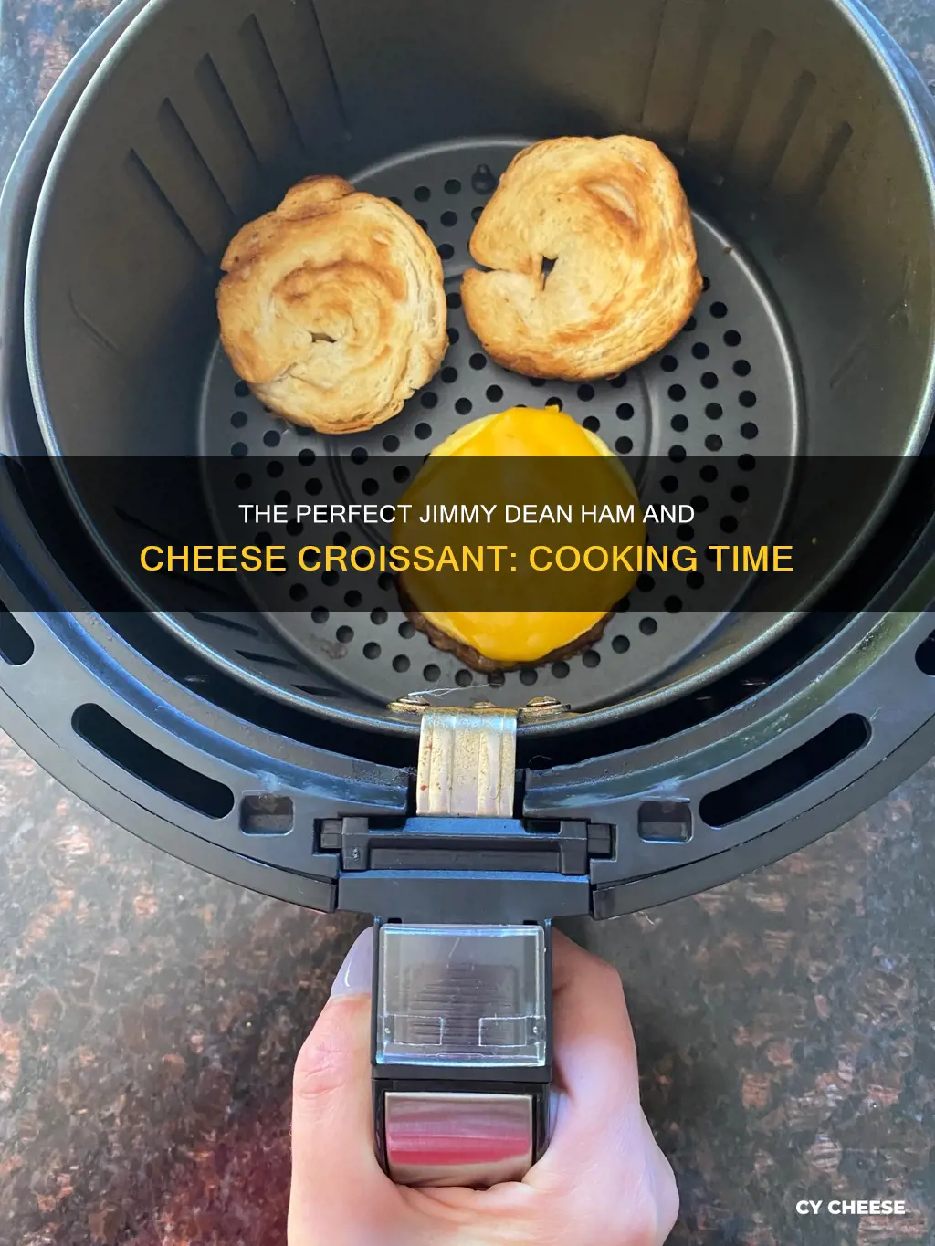 how long to cook jimmy dean ham and cheese croissant