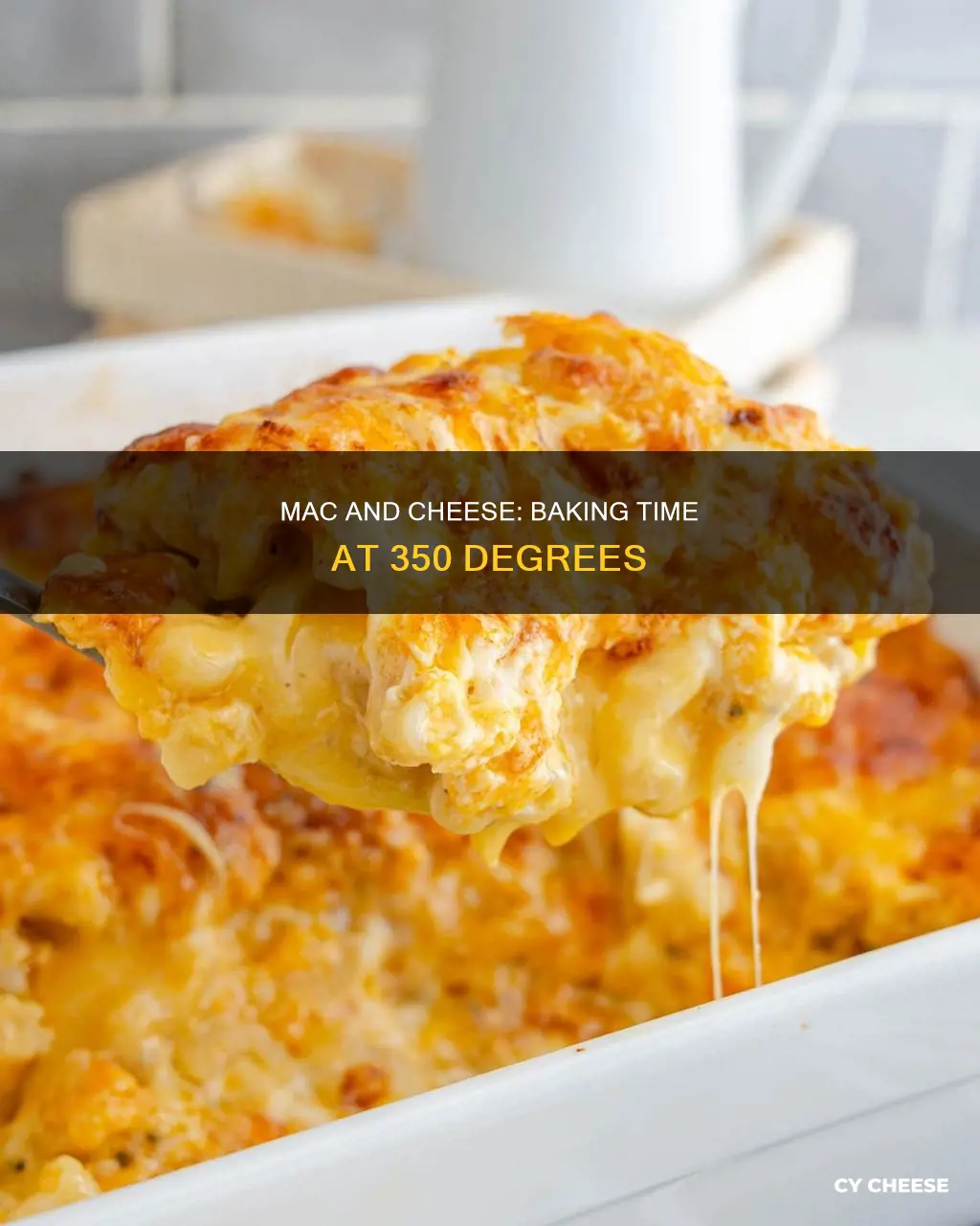 how long to cook macaroni and cheese at 350