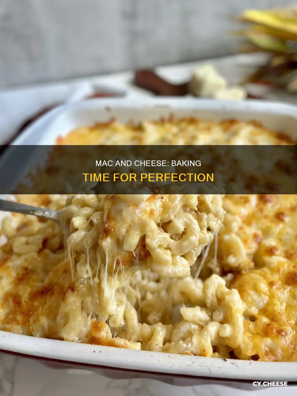 how long to cook macaroni and cheese in oven