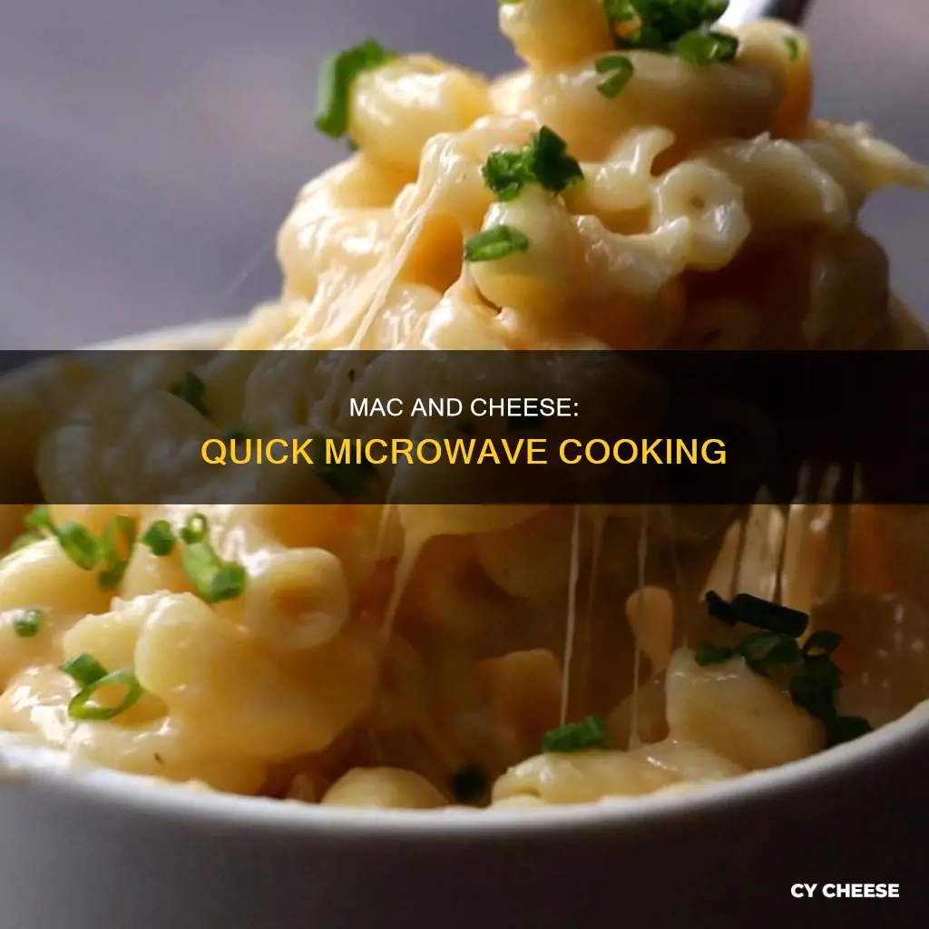 how long to cook macaroni and cheese in the microwave