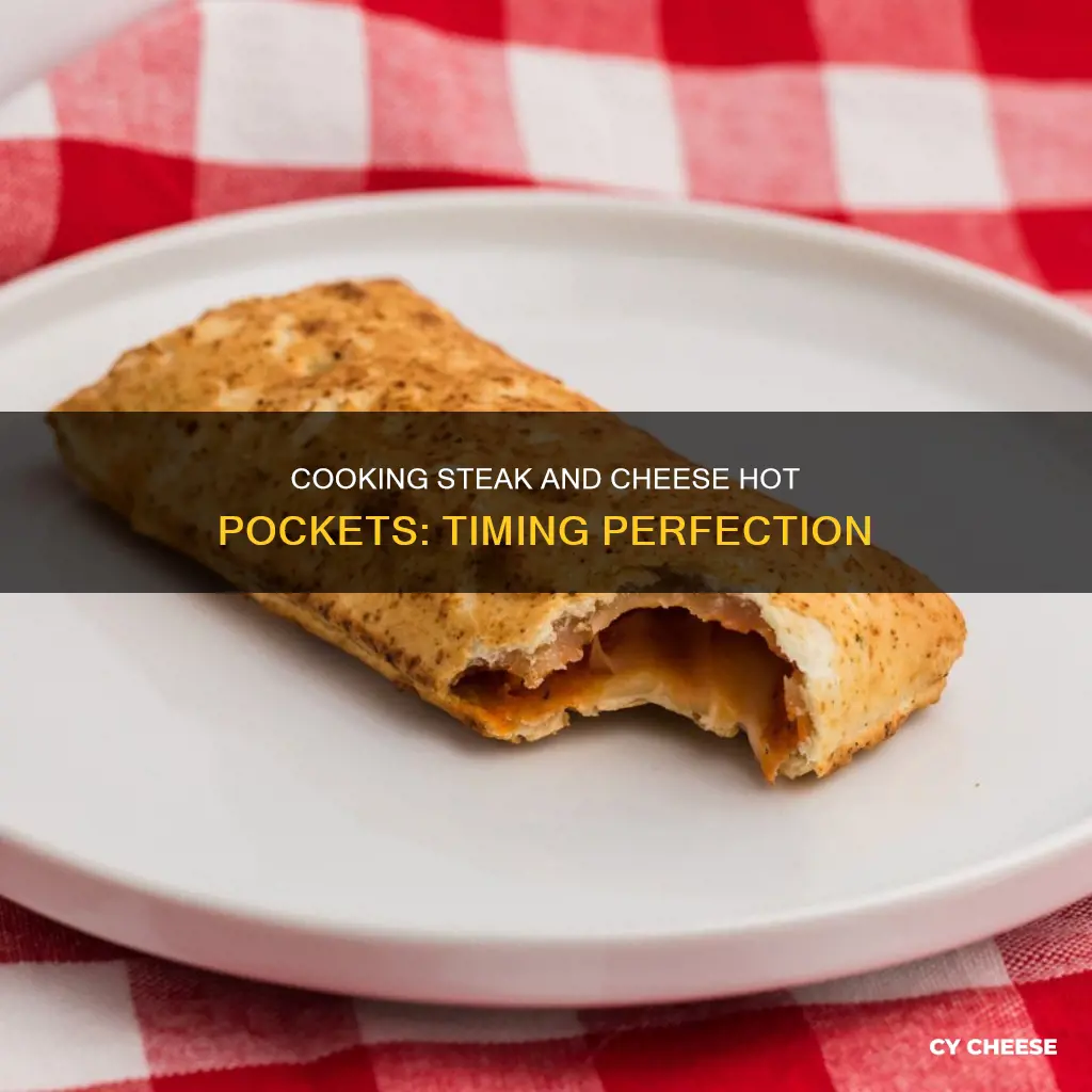 how long to cook protein hot pocket steak and cheese