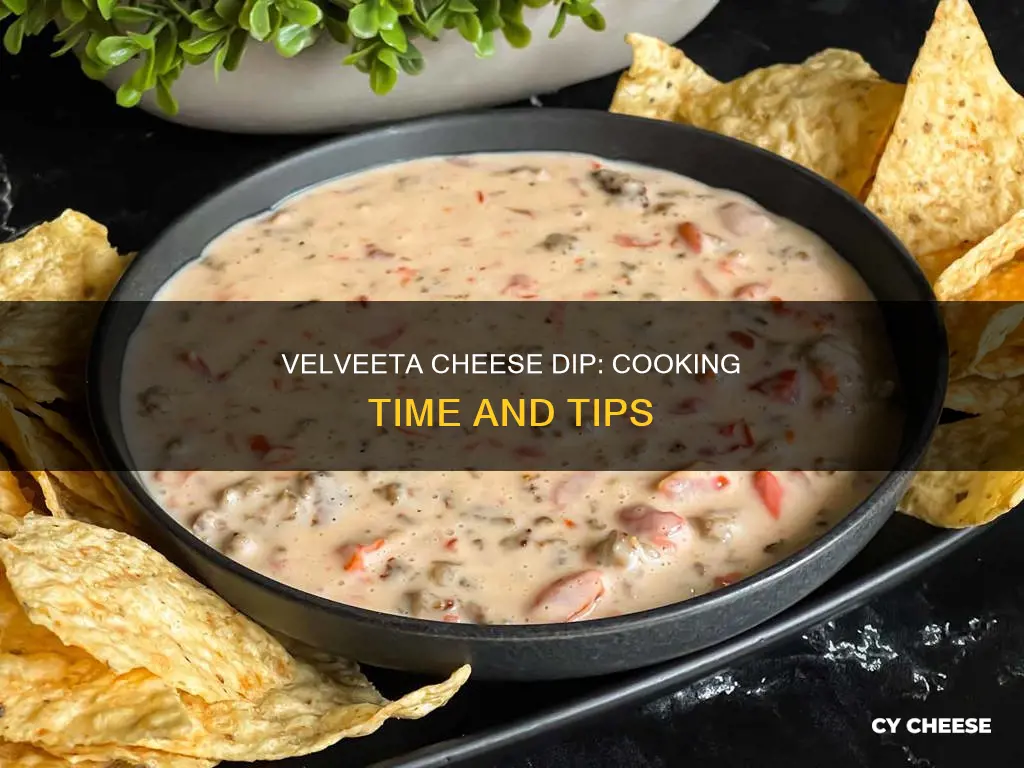 how long to cook velveeta cheese dip