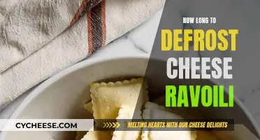 The Best Way to Defrost Cheese Ravioli Quickly