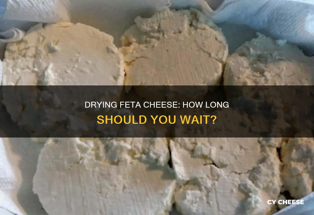 how long to dry feta cheese