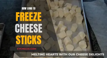 Freezing Cheese Sticks: How Long is Too Long?