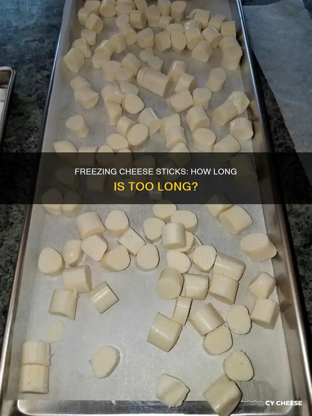 how long to freeze cheese sticks