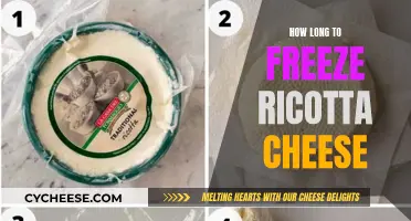 Freezing Ricotta Cheese: How Long Can You Safely Store It?