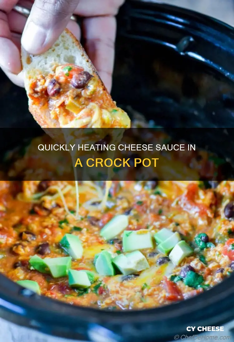 how long to heat cheese sauce in crock pot