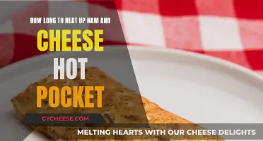 Quickly Heating Ham and Cheese Hot Pockets