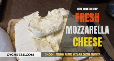 Storing Fresh Mozzarella: How Long Can You Keep It?