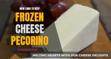 Freezing Pecorino Cheese: How Long Can You Keep It?