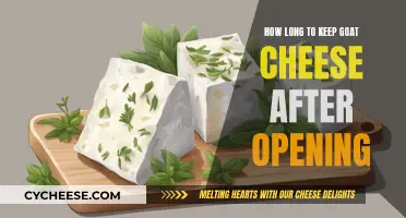 Goat Cheese: How Long Does It Last After Opening?