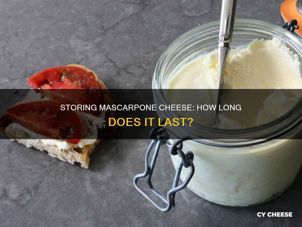 how long to keep mascarpone cheese