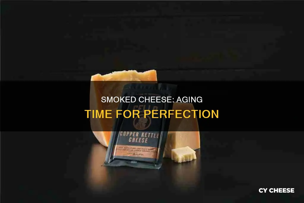 how long to let cheese age after smoking