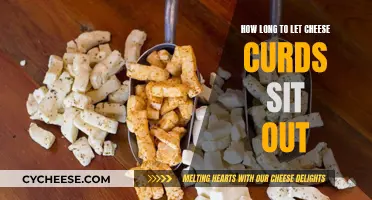 Letting Cheese Curds Rest: How Long is Too Long?