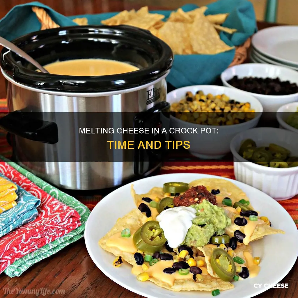 how long to melt cheese in crock pot