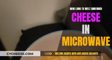 Melting Shredded Cheese: Microwave Time and Tips