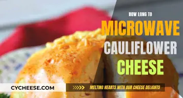 Microwaving Cauliflower Cheese: Time and Temperature Guide