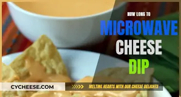 Quick Microwave Cheese Dip: How Long to Nuke?