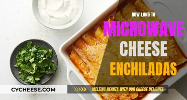 Microwaving Cheese Enchiladas: How Long Should You Heat Them?