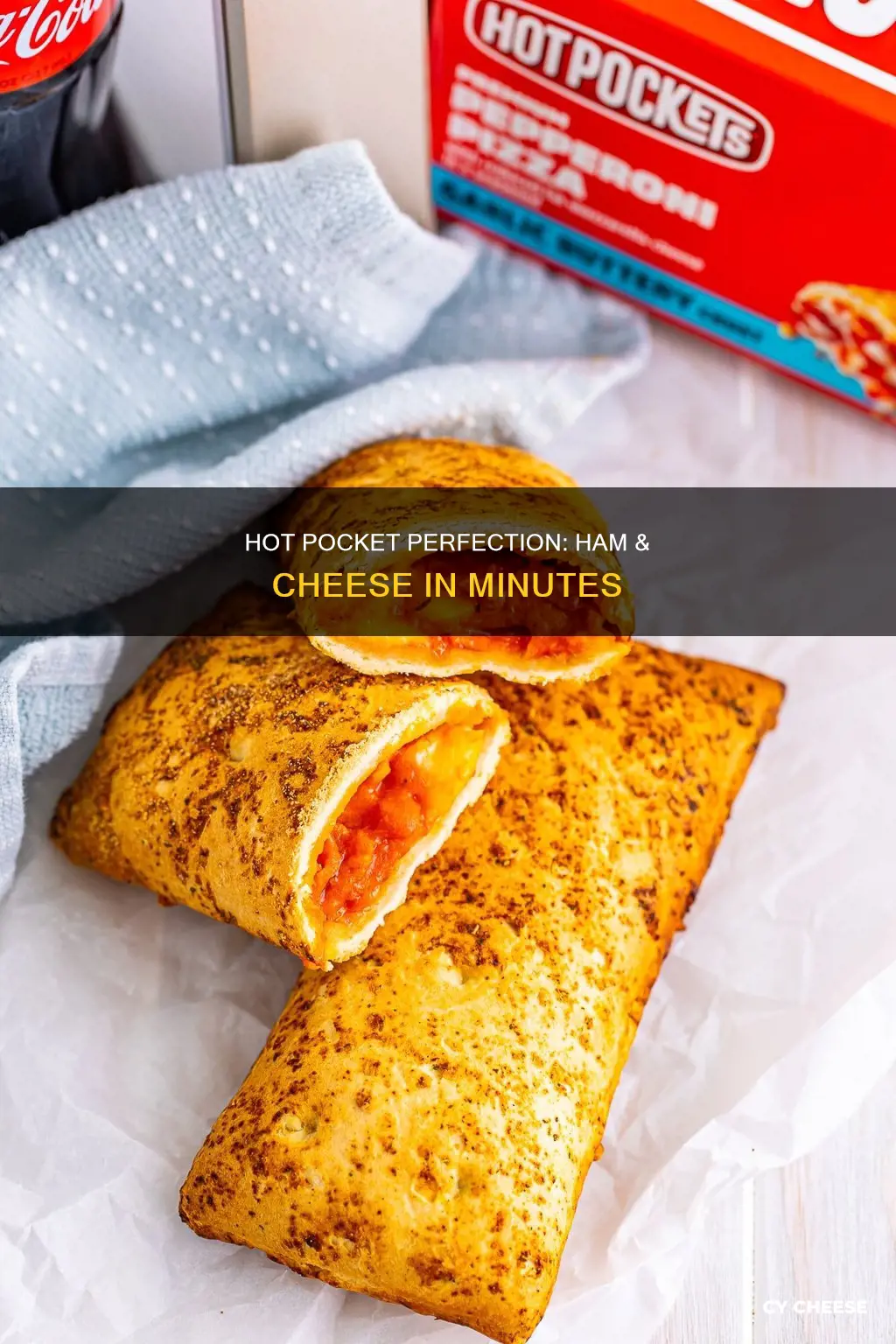 how long to microwave ham and cheese hot pocket