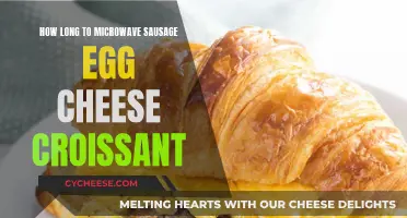 Quick Breakfast Fix: Sausage, Egg, Cheese Croissant in Minutes