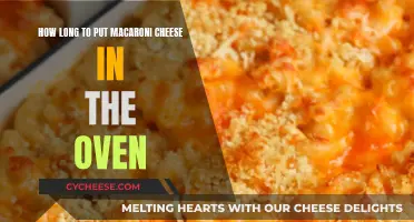 Macaroni Cheese: Oven Baking Time and Temperature Guide