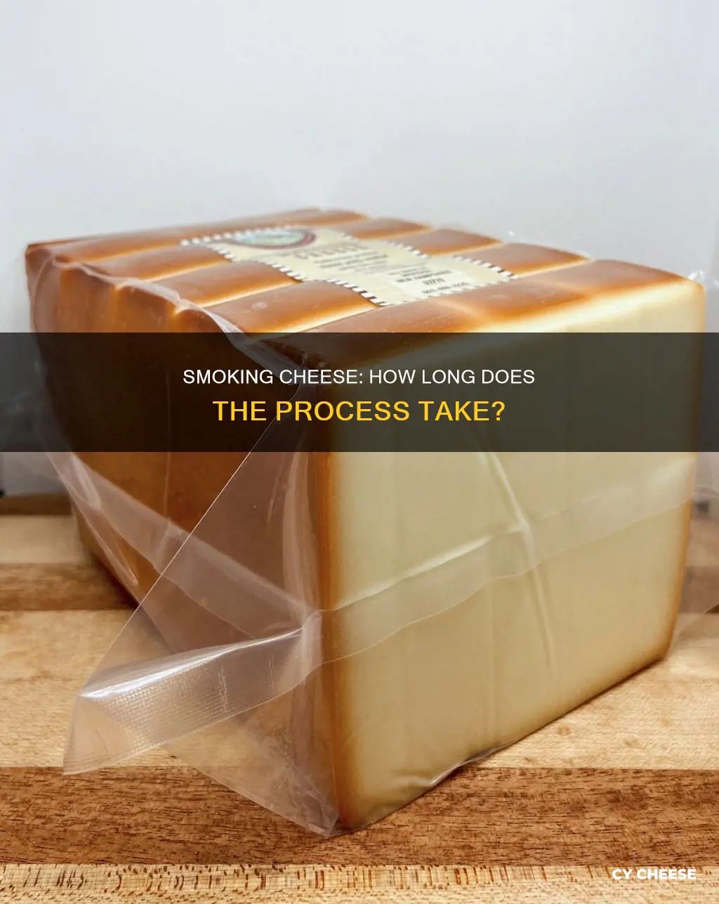 how long to smoke a block of cheese