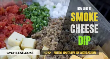 Smoking Cheese Dip: How Long Should You Smoke It?