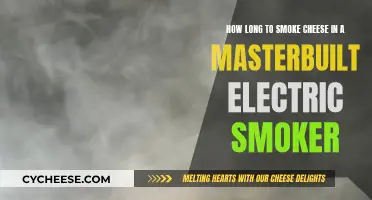 Smoking Cheese: Masterbuilt Electric Smoker Time and Tips