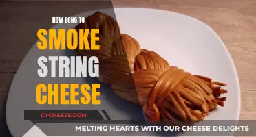 Smoking String Cheese: How Long Should You Smoke It?