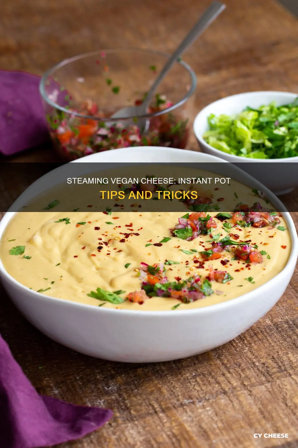 how long to steam vegan cheese in instant pot