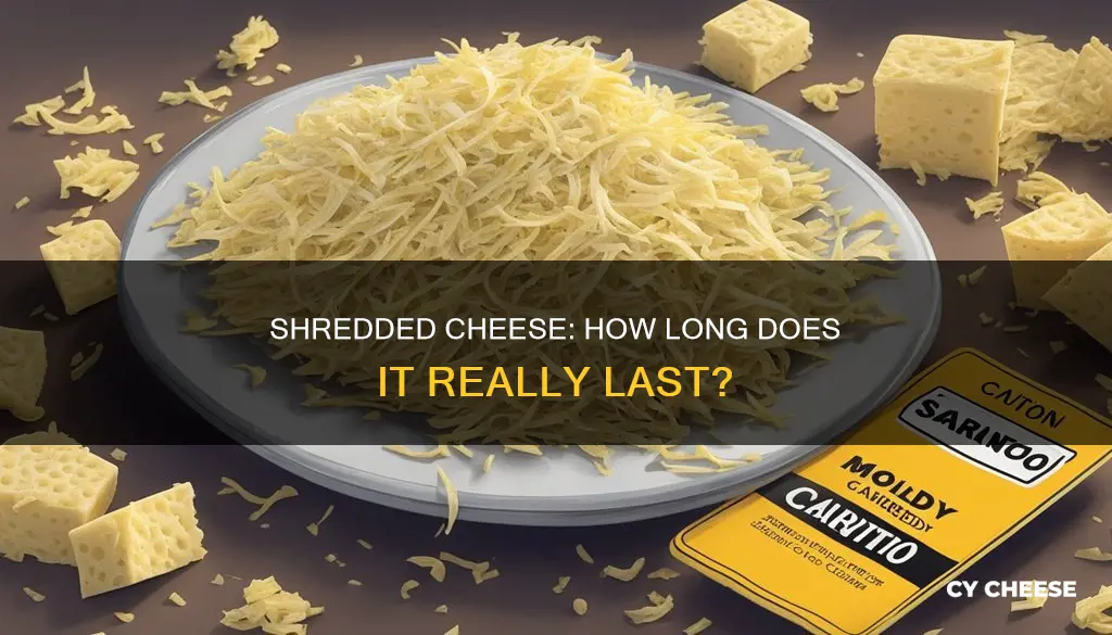 how long unopened shredded cheese last