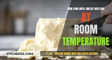 Cheese's Room Temperature Shelf Life: How Long?