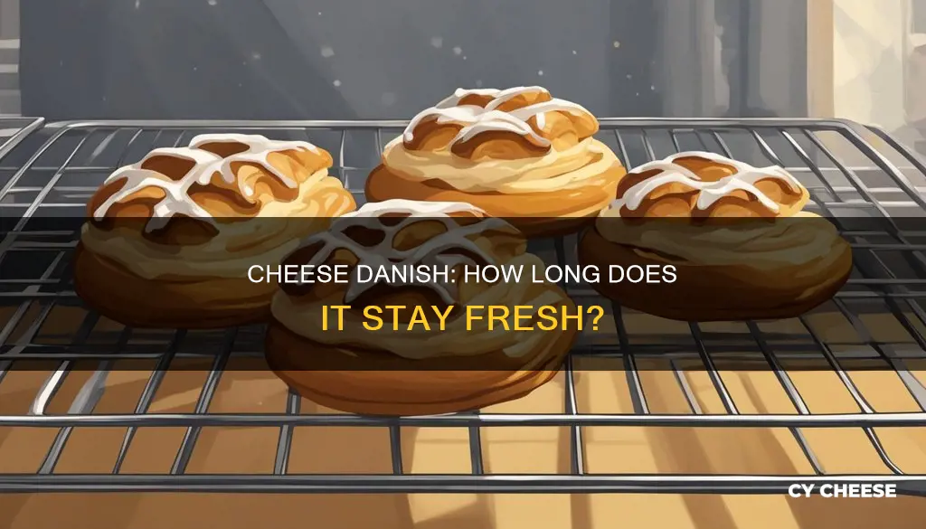 how long will a store bought cheese danish last