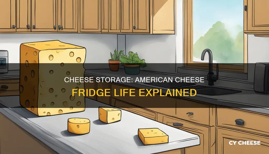 how long will american cheese keep in the refrigerator