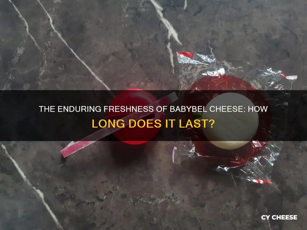 how long will babybel cheese last