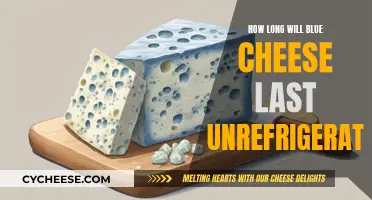 Blue Cheese: How Long Does It Stay Good Unrefrigerated?