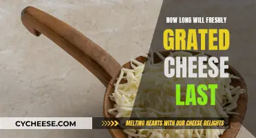 Freshly Grated Cheese: How Long Does it Last?