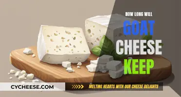 Goat Cheese: How Long Can You Keep It Fresh?