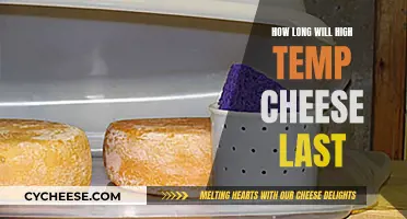 High-Temp Cheese: How Long Does It Last?